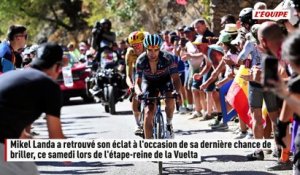 Mikel Landa remporte une 20e étape de prestige, le maillot rouge Enric Mas tient bon à la veille de l'arrivée - Vuelta