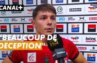 MATHIS FERTÉ RÉAGIT SUITE À LA DÉFAITE DE TOULON À DOMICILE FACE AU STADE ROCHELAIS.