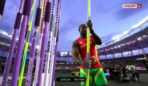 Rumesh Pathirage remporte le concours du lancer du javelot - Athlé - Ultimate Championship