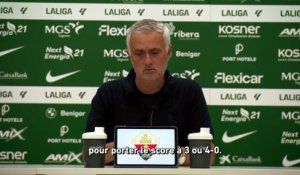 José Mourinho : « Nous ne parvenons pas à tuer les matches » - Foot - Liga