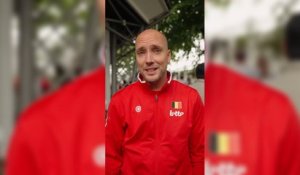 Coupe Davis 2026 - Le capitaine belge Steve Darcis avant le deuxième tour des Qualifiers opposant la Belgique à l'Autriche