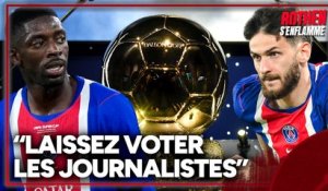 Paris pousse pour Dembélé et Kvara au Ballon d'or, “laissez voter les journalistes”s'enflamme Rothen