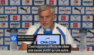 Marseille - Genesio analyse les difficultés : “Un aspect mental à améliorer”