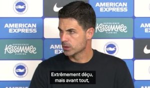 Arsenal - Arteta “extrêmement déçu” après la claque reçue contre Brighton