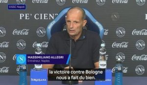 Naples - Allegri : “Ce match contre la Fiorentina est l’un des plus importants de la saison”