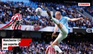 Manchester City s'impose au bout d'un match fou contre Sunderland et prend seul la tête de la Premier League, Cherki et Le Fée brillent - Foot - Premier League