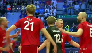 L'Italie s'impose facilement face au Danemark et rejoint les quarts de finale - Volley - Euro (H)