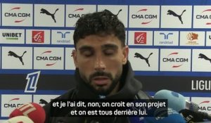 Marseille - Maupay : "On est tous derrière le coach"