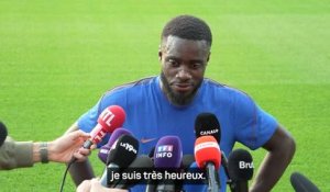 Bleus - Les impressions d’Upamecano après son premier entraînement avec Zidane