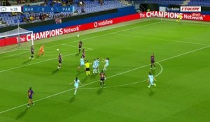 La belle ouverture du score d'Evelyne Viens face au FC Barcelone en vidéo - Foot - Ligue des champions (F)