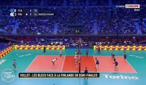 La Finlande écarte l'Italie et retrouvera la France en demi-finales de l'Euro - Volley - Euro (H)