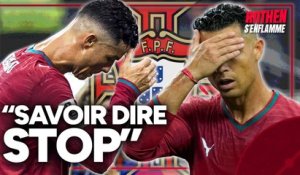 "Il faut savoir dire STOP", Petit dézingue Ronaldo