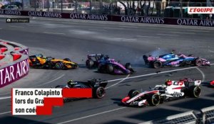 Après l'accident provoqué par Franco Colapinto, l'écurie Alpine réagit aux critiques violentes exprimées sur Internet - F1 - GP d'Azerbaïdjan