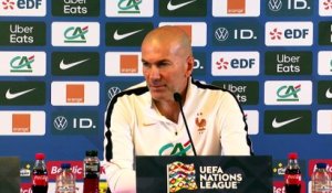 Zinédine Zidane sur les récentes catastrophes naturelles en France et le lien avec les pratiques dans le football : « je suis peiné de ce qui s'est passé pour les familles touchées » - Foot - Ligue des nations