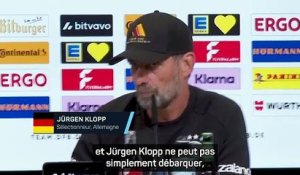 Jürgen Klopp : « Je ne peux pas régler tous les problèmes d'un petit coup de baguette magique » - Foot - Ligue des nations - Allemagne