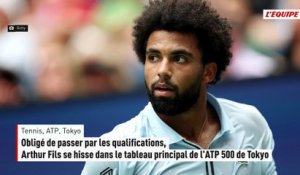Obligé de passer par les qualifications, Arthur Fils se hisse dans le tableau principal de l'ATP 500 de Tokyo - Tennis