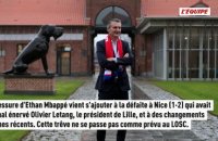 Blessure d'Ethan Mbappé, colère d'Olivier Létang et licenciement qui interpelle : trêve internationale mouvementée à Lille - Foot - Ligue 1