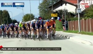 Paul Brousse rassure sur l’état de santé de Célia Le Mouël après sa chute - Cyclisme - Championnat d'Europe (F)