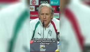 Portugal - Jorge Jesus : "Je ne peux pas ignorer Cristiano Ronaldo"