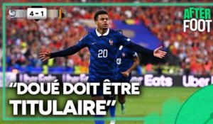 France 4-1 Belgique : "Doué a montré qu'il doit être titulaire", constate Riolo