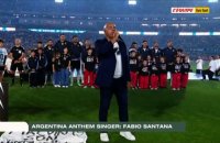 L'hymne argentin avant la dernière de Lionel Messi - Foot