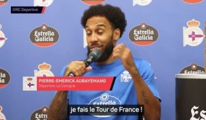 Deportivo - Le Tour de France et des saltos arrière, Aubameyang parle de sa blessure