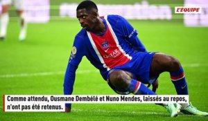 Le groupe du PSG pour son retour en Ligue 1 face au Mans avec quatre absents et une première convocation pour Arthur Bar - Foot - Ligue 1 - PSG
