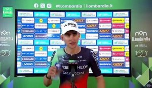 Tour de Lombardie 2026 - Paul Seixas : "Tous mes coéquipiers se sont donnés à fond"