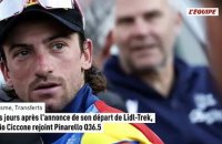 Trois jours après l'annonce de son départ de Lidl-Trek, Giulio Ciccone rejoint Pinarello Q36.5 - Cyclisme