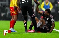 Loïs Openda absent au moins un mois à cause d'une fissure du péroné de la jambe droite, l'OL estime qu'il n'a pas été protégé par les arbitres à Lens - Foot - Ligue 1