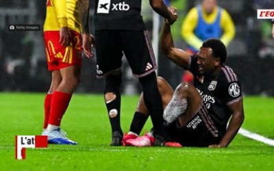 Loïs Openda absent au moins un mois à cause d'une fissure du péroné de la jambe droite, l'OL estime qu'il n'a pas été protégé par les arbitres à Lens - Foot - Ligue 1