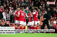 Lille cède trois fois en huit minutes et s'incline lourdement contre Arsenal en Ligue des champions - Foot - Ligue des champions