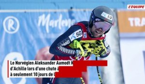 Aleksander Aamodt Kilde victime d'une rupture d'un tendon d'Achille - Ski - Coupe du monde (H)
