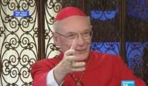 Cardinal Paul Poupard, pope's special envoy to Lourdes