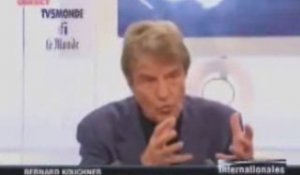 Internationales : Bernard Kouchner - moments forts