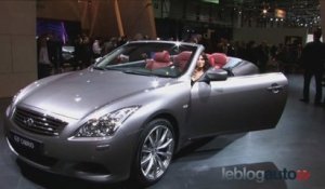 Genève 2009 - Infiniti G37 Cabrio