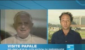 Le pape Benoît XVI contre l'utilisation du préservatif