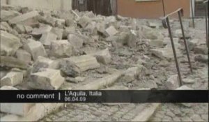 Tremblement de terre à L’Aquila en Italie