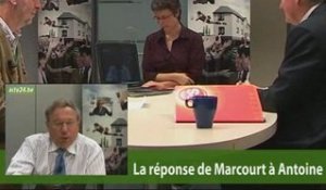 Actu24 - La réponse de Marcourt à Antoine