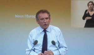 Discours de François Bayrou à Lille - 1ère partie