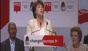 Meeting de Lille : Discours de Martine Aubry