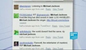 Michael Jackson: Twitter pleure l'icône