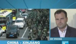 CHINA: “Uneasy calm” returns to Urumqi streets