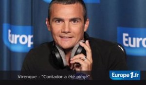 Virenque : "Contador a été piégé"