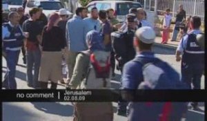 Expulsion de familles palestiniennes à Jérusalem