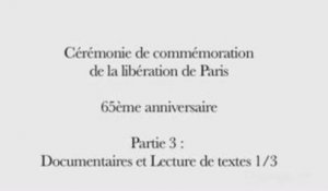 Cérémonie de la Libération de Paris 3/5