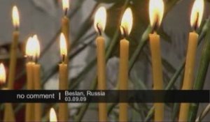 Commémorations à Beslan