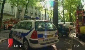 Violent incendie boulevard Guist'hau à Nantes