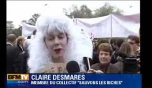Foule de journalistes et de manifestants pour l'affaire Jean Sarkozy