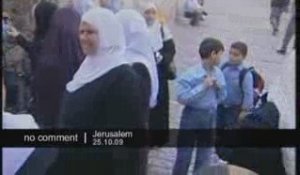 Affrontements devant la mosquée d'al-Aqsa de Jérusalem